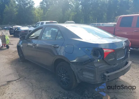 2017 Toyota Corolla Le из США, поврежденный, VIN 2T1BURHE3HC761351